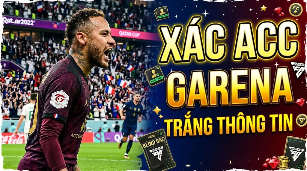 Acc Garena Trắng thông tin